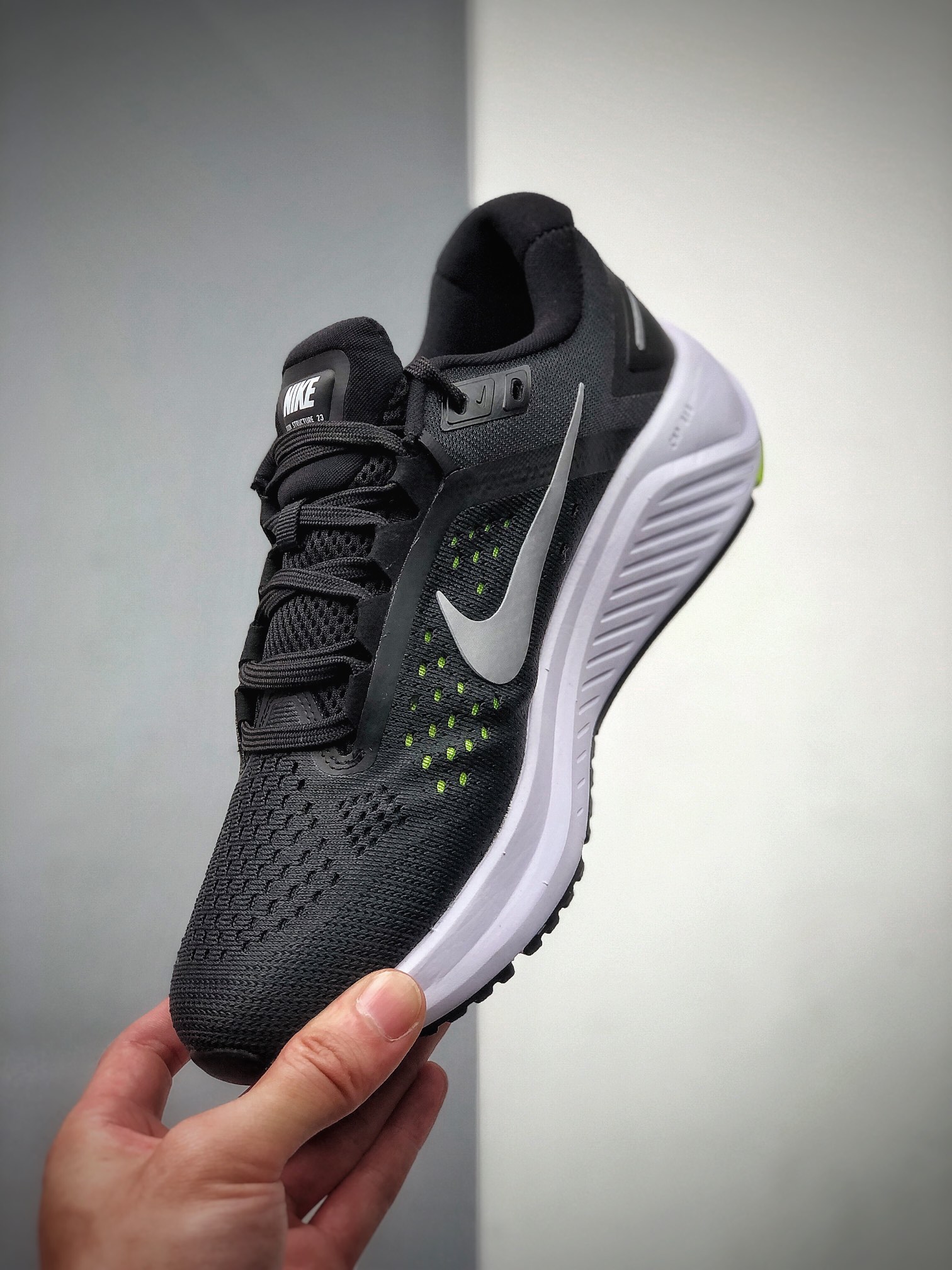 190  Nike Zoom Structure 23  贾卡面透气