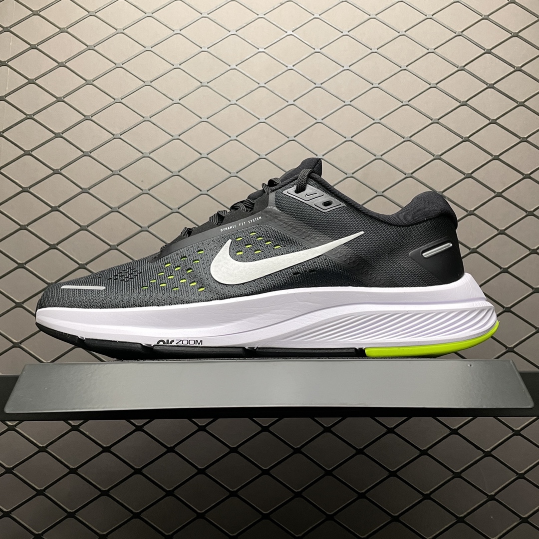 190 Nike Air Zoom Structure 23 超轻网面透气跑步鞋 CZ6720-010 品质做工 鞋盒钢印 QC尺码表 合格证 区分市面通货版本 尺码：39 40 40.5 41 42 42.5 43 44 44.5 45 编号：24DTNNJ