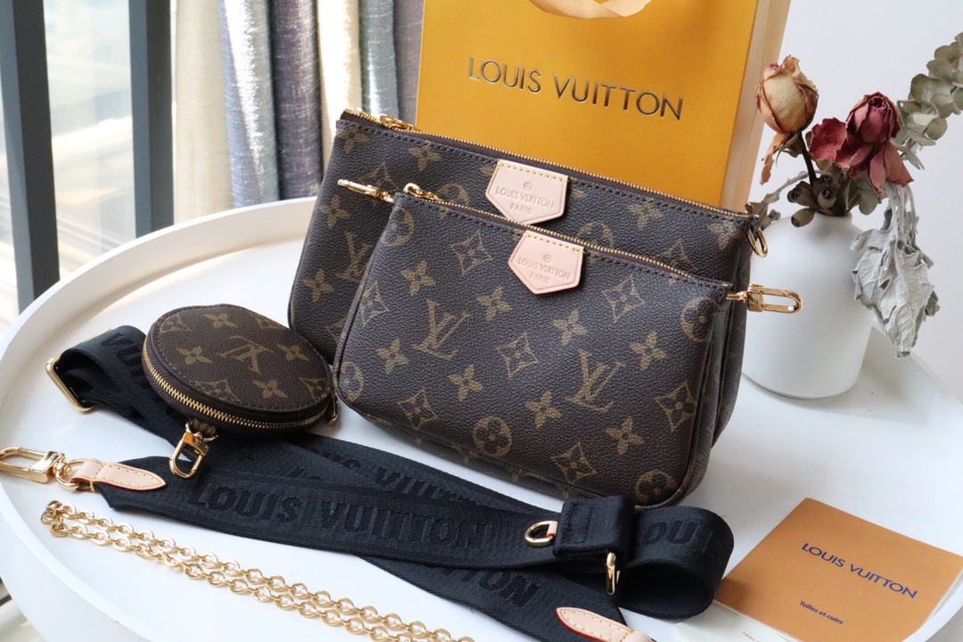 Louis Vuitton LV Favorite Tassen handtassen Zwart Monogram Canvas Zomercollectie M44823