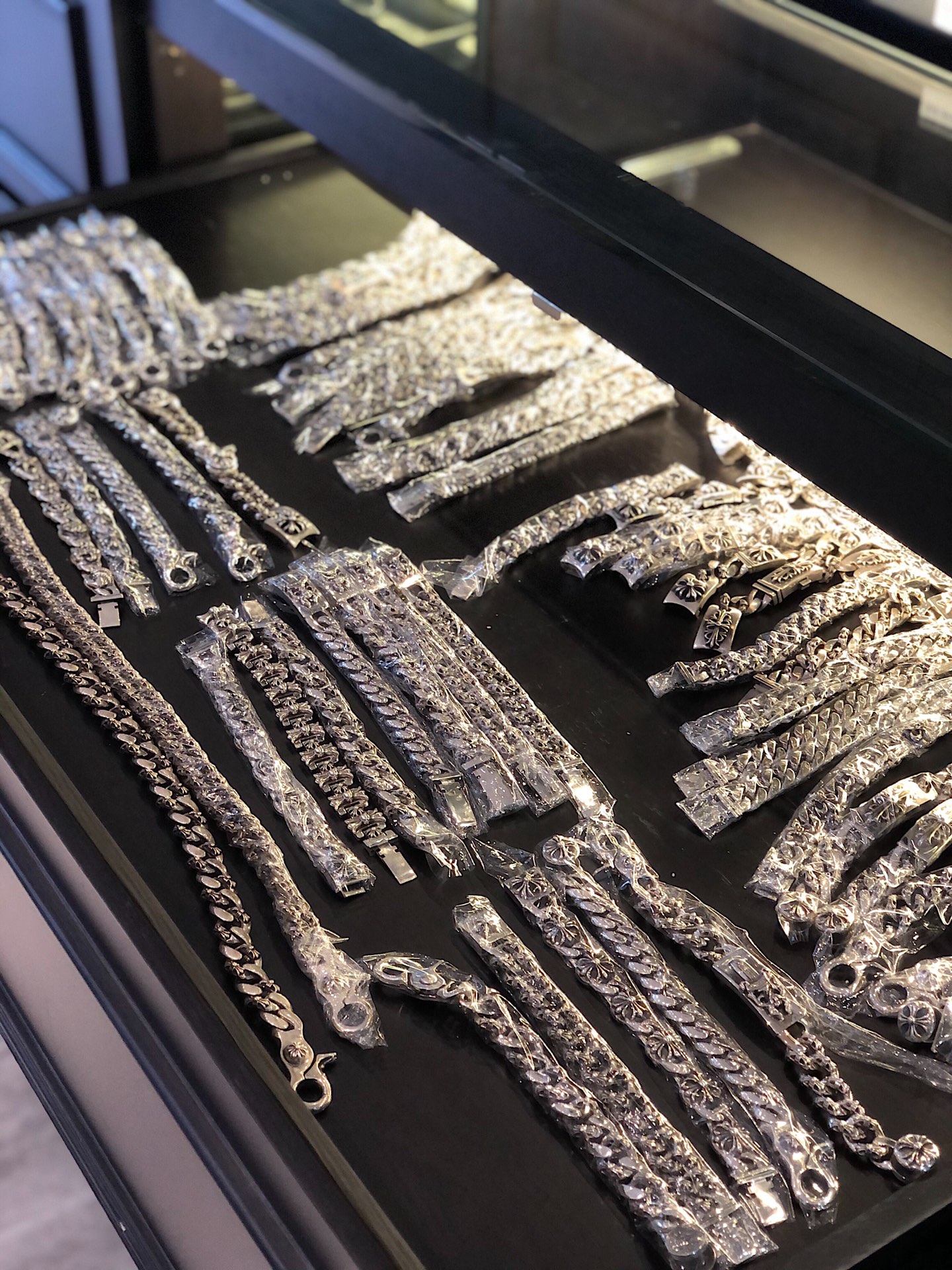Chrome Hearts 𝐂𝐡𝐫𝐨𝐦𝐞 𝐡𝐞𝐚𝐫𝐭𝐬 克罗心男士手链