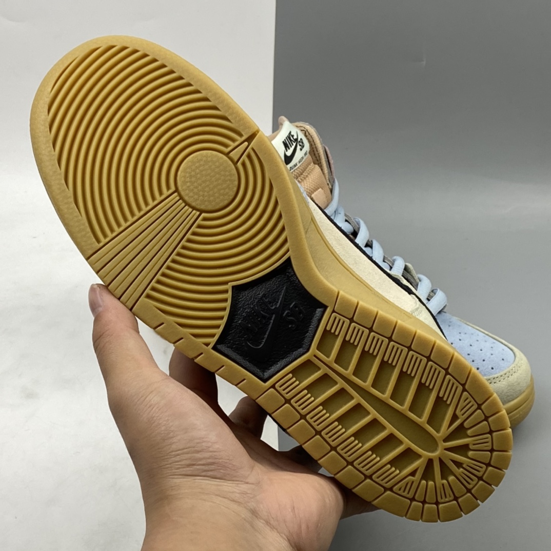 P360 Nike Dunk SB High Spectrum 蓝橙拼接 生胶彩蛋 高帮男子休闲运动板鞋 CN8345-001