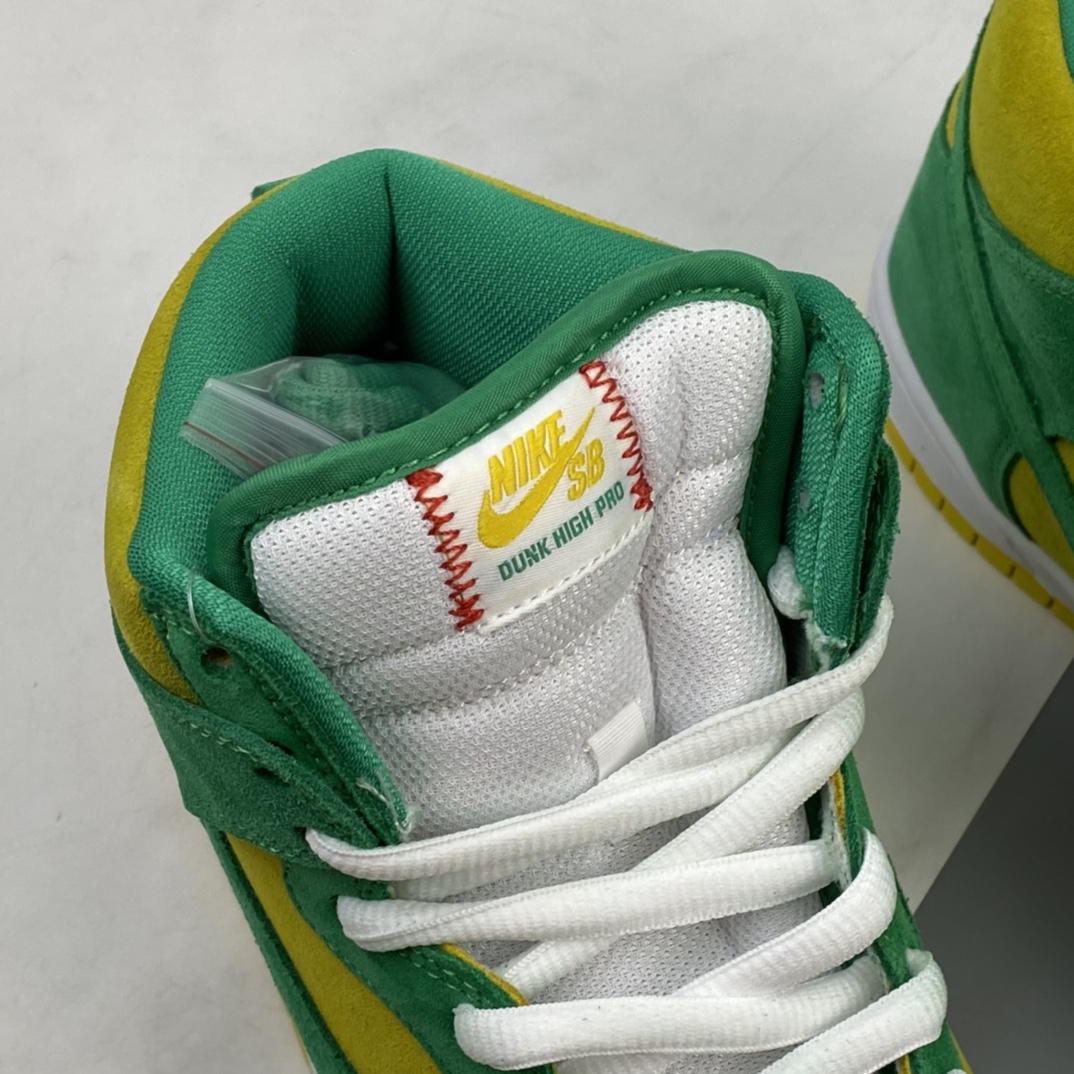 P360 Nike SB Dunk High Pro 奥克兰运动队高帮时尚休闲板鞋 305050-337