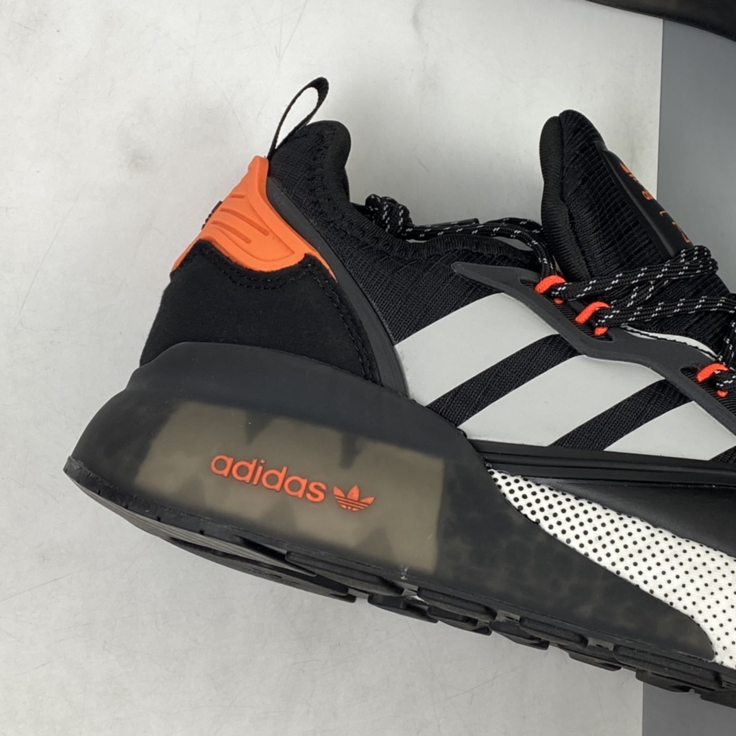 P220 Nasa x Ad ZX 2K Boost 三叶草联名款爆米花复古跑鞋 FX0072