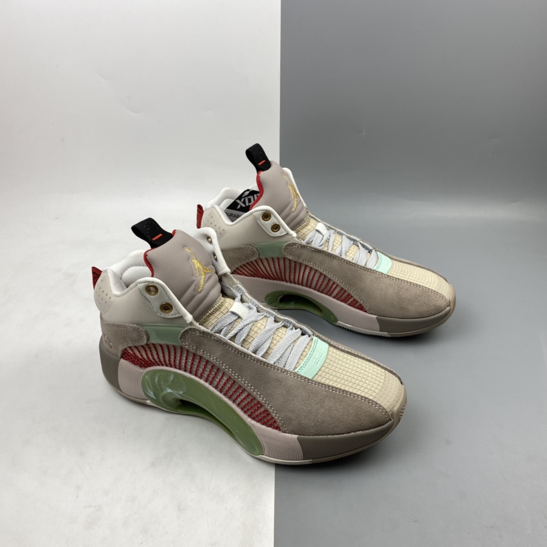 P260 CLOT x Air  Jordan 35 SP “Jade Warrior”兵马俑  玉石专业实战篮球鞋 DD9322-200