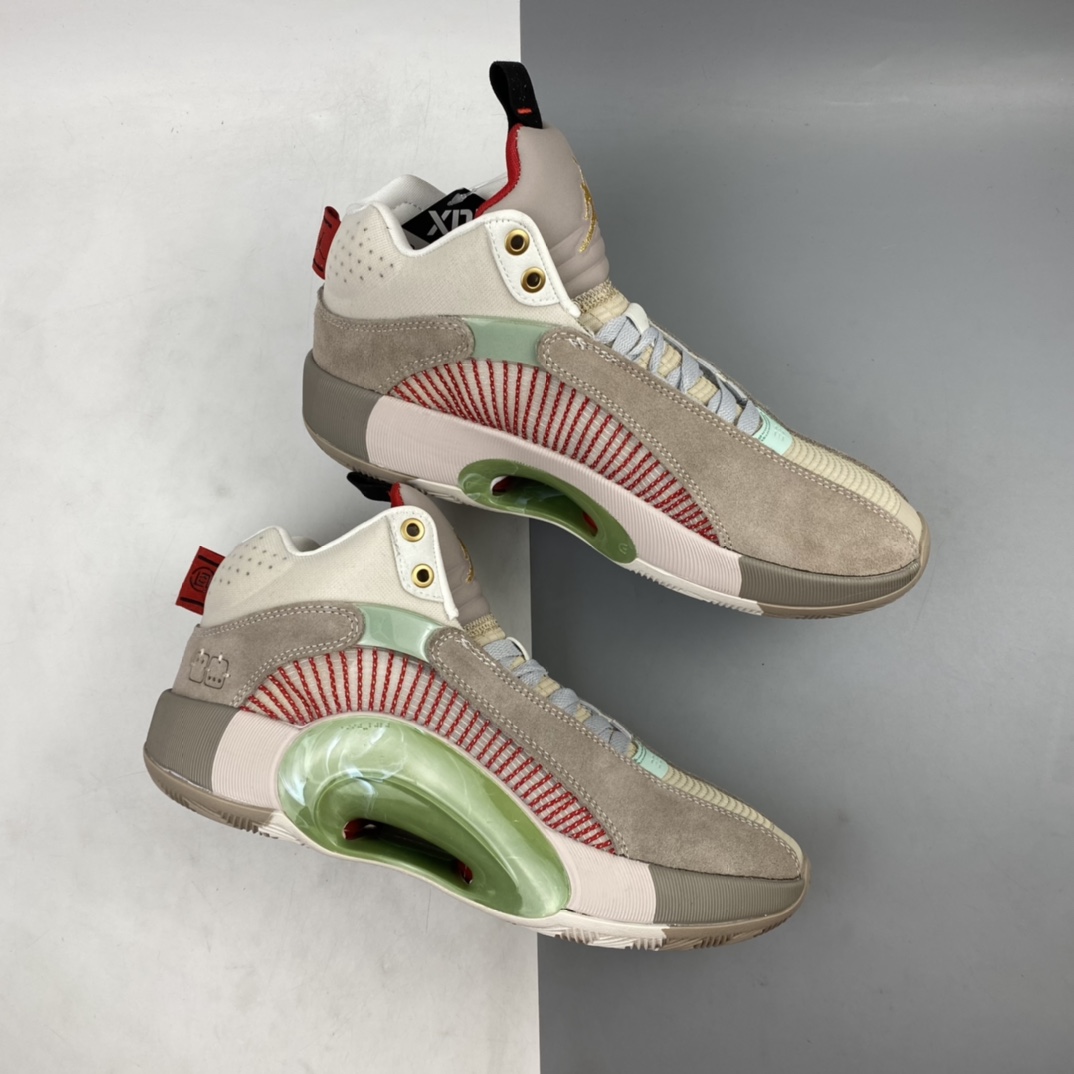P260 CLOT x Air  Jordan 35 SP “Jade Warrior”兵马俑  玉石专业实战篮球鞋 DD9322-200