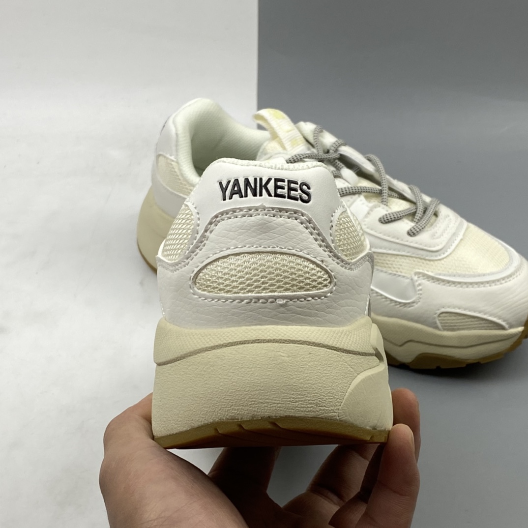 P200 Korea韩国SS19限定发售NY美国榄球洋基队限定 x MLB Big BallCHUNKY Lite厚底老爹厚底休闲运动慢跑鞋 32SHC3111白色