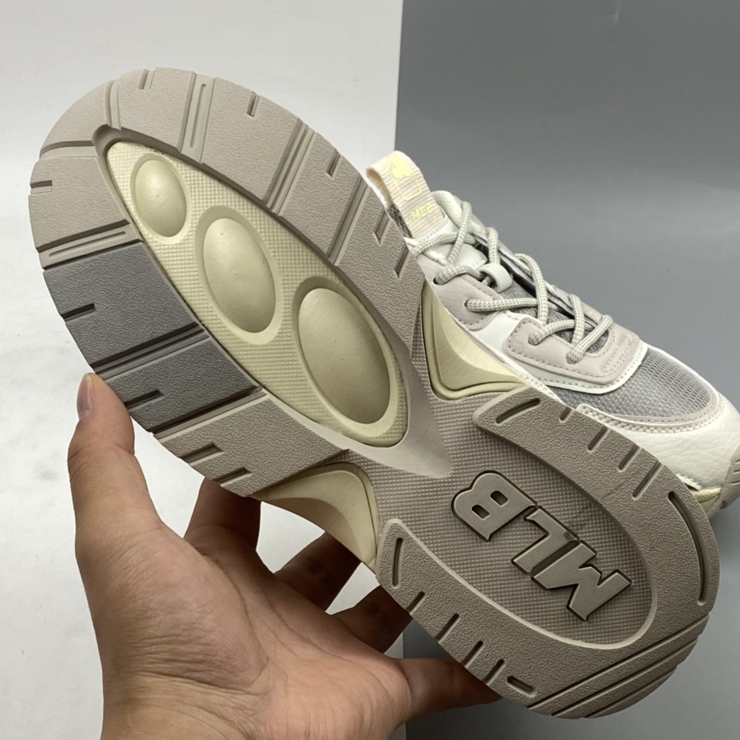 P200 Korea韩国SS19限定发售NY美国榄球洋基队限定 x MLB Big BallCHUNKY Lite厚底老爹厚底休闲运动慢跑鞋 32SHC3111灰色