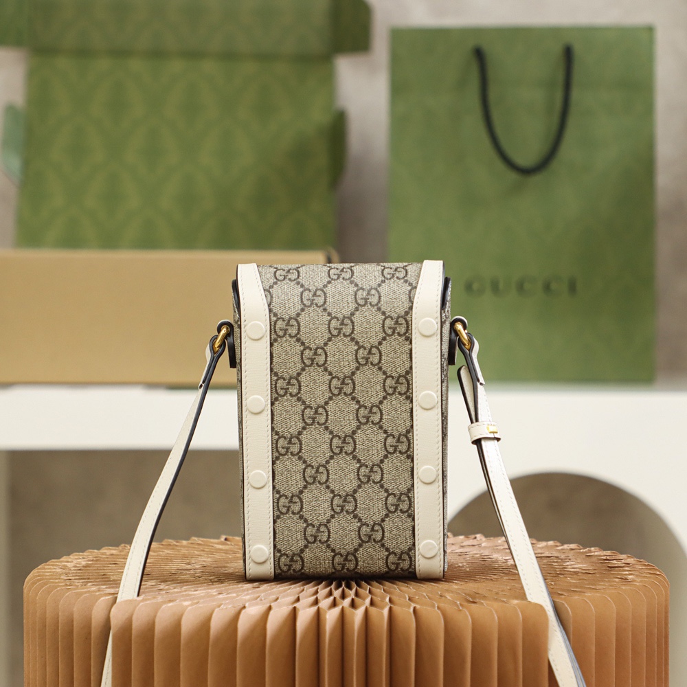 Gucci 马衔扣1955系列迷你手机包 625615 92TCG 9761