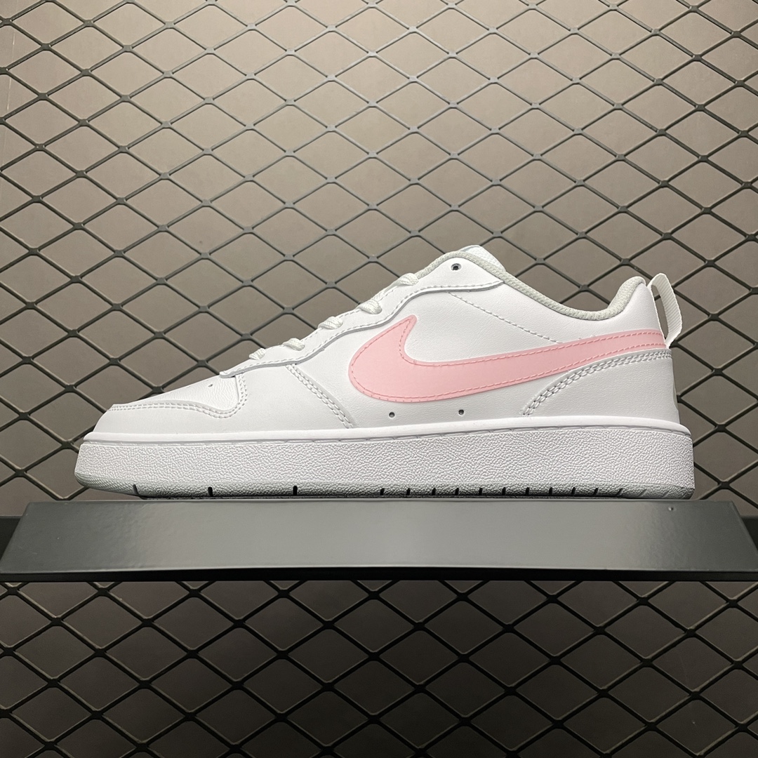 180 Nike Court Borough Low 2 GS 低帮运动休闲板鞋 DD3023-100