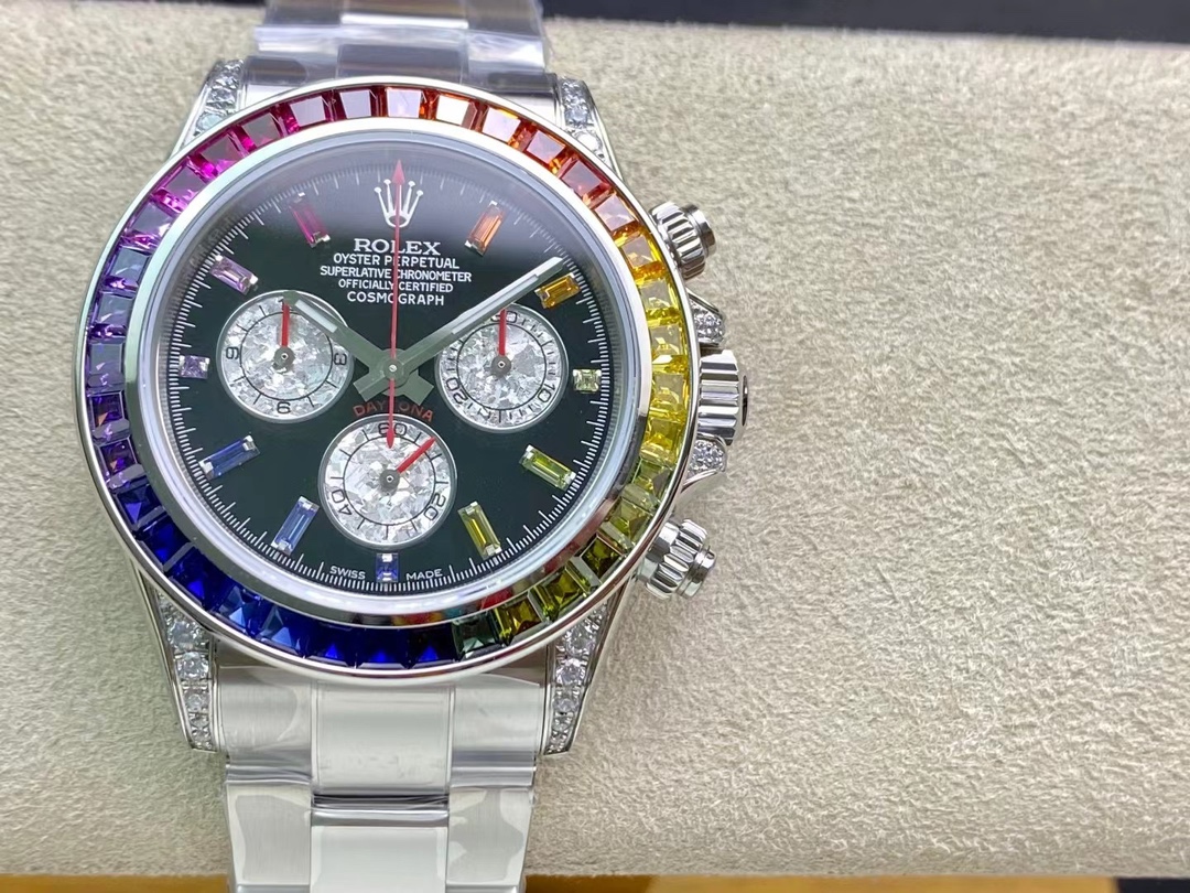 ROLEX Rolex Вясёлкавы Дэйтан - найвышэйшая якасць