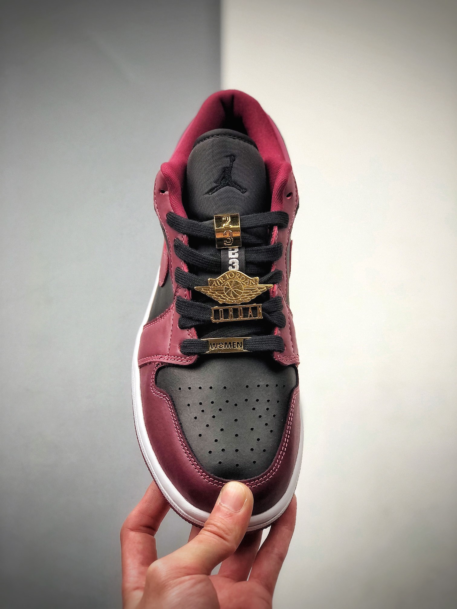240  纯原Air Jordan 1 Low AJ1 金属飞翼 黑红  DB6491-600