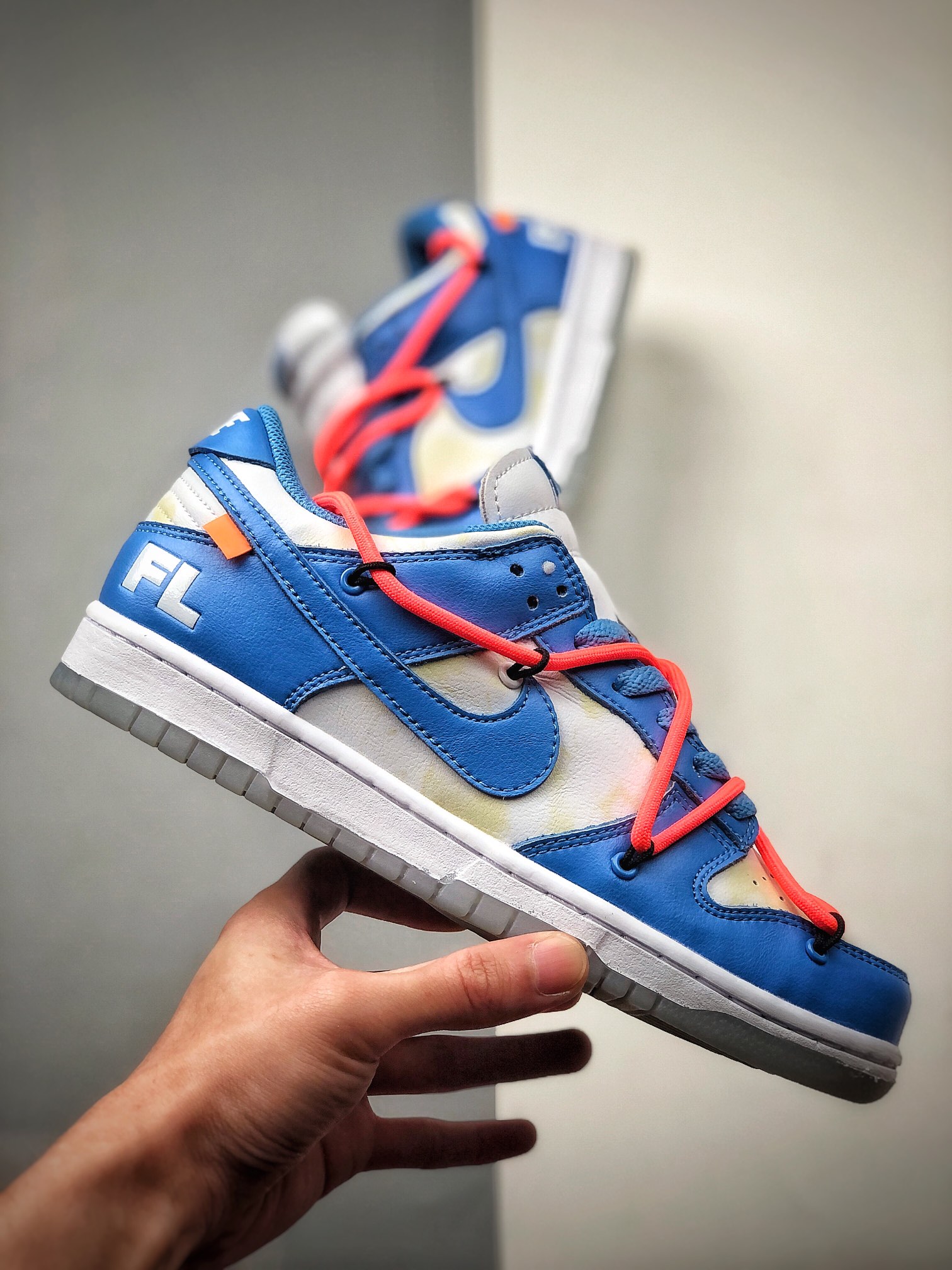 280  OFF-WHITE x Futura x Nike DuNIKE Low 耐克 SB 三方联名 北卡蓝 全新联名 DD0856-403