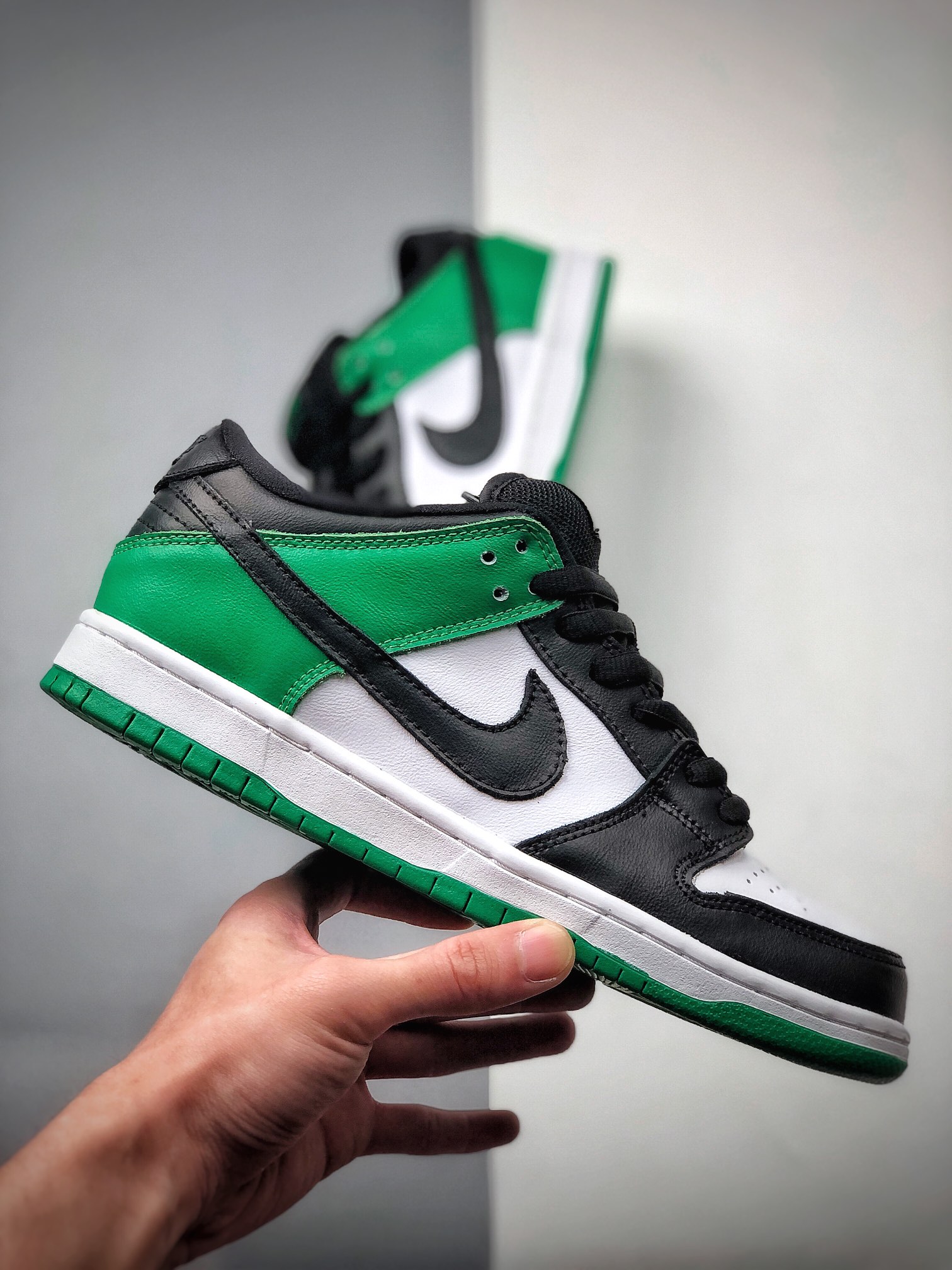 280  Nike Dunk SB Low Celtics J-Pack黑绿脚趾配色 BQ6817-302