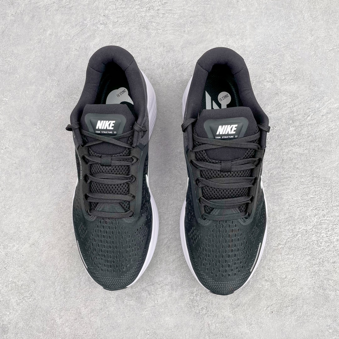 图片[2]-＃TG纯原 NK Zoom Structure 23 登月23代网面透气跑步鞋 CZ6720-001 原档案数据原厂网纱 正确高频花纹 前后掌内置Zoom Air气垫 原装MD大底 脚感完美还原 原盒原配 QC检验、钢印 俱全 原底科技 同步原版 脚感堪比Boost 实拍调校N版已经零色差零失真 百分百还原实物色彩所见即所得 不存在货不对板色差等低级问题 选购参考实物拍摄 不混卖不参货 只用心做好货严格选品 承诺混一赔十 尺码：36 36.5 37.5 38 38.5 39 40 40.5 41 42 42.5 43 44 44.5 45-选品中心
