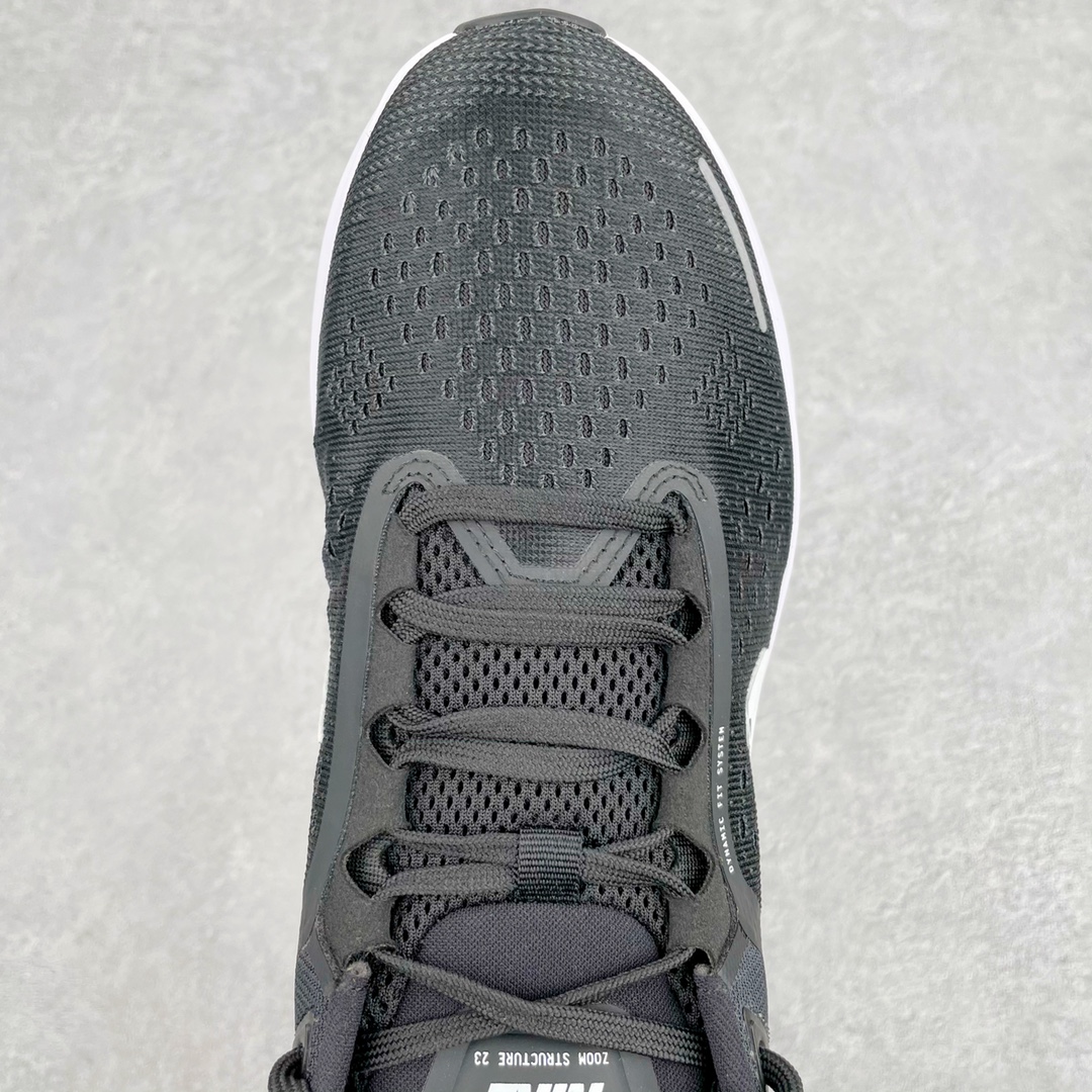 图片[4]-＃TG纯原 NK Zoom Structure 23 登月23代网面透气跑步鞋 CZ6720-001 原档案数据原厂网纱 正确高频花纹 前后掌内置Zoom Air气垫 原装MD大底 脚感完美还原 原盒原配 QC检验、钢印 俱全 原底科技 同步原版 脚感堪比Boost 实拍调校N版已经零色差零失真 百分百还原实物色彩所见即所得 不存在货不对板色差等低级问题 选购参考实物拍摄 不混卖不参货 只用心做好货严格选品 承诺混一赔十 尺码：36 36.5 37.5 38 38.5 39 40 40.5 41 42 42.5 43 44 44.5 45-选品中心