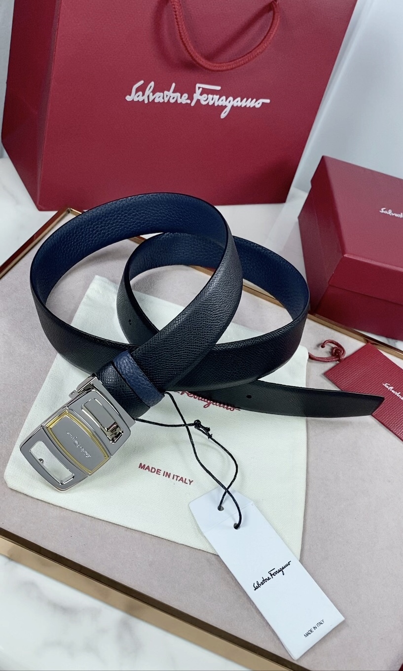 Ferragamo Haute Couture Luxury Atelier Designer Belt Tie Accessories Ref 3