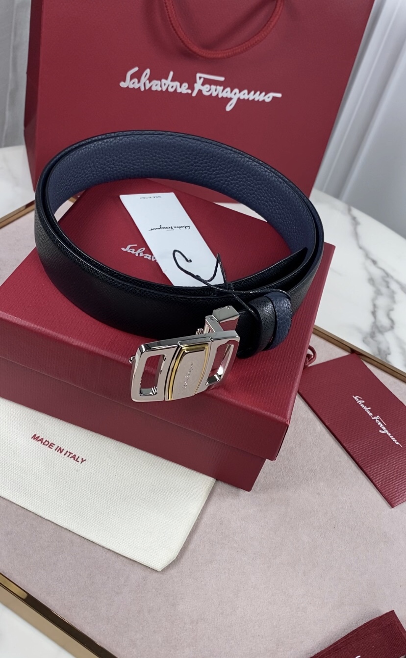 Ferragamo Haute Couture Luxury Atelier Designer Belt Tie Accessories Ref 2