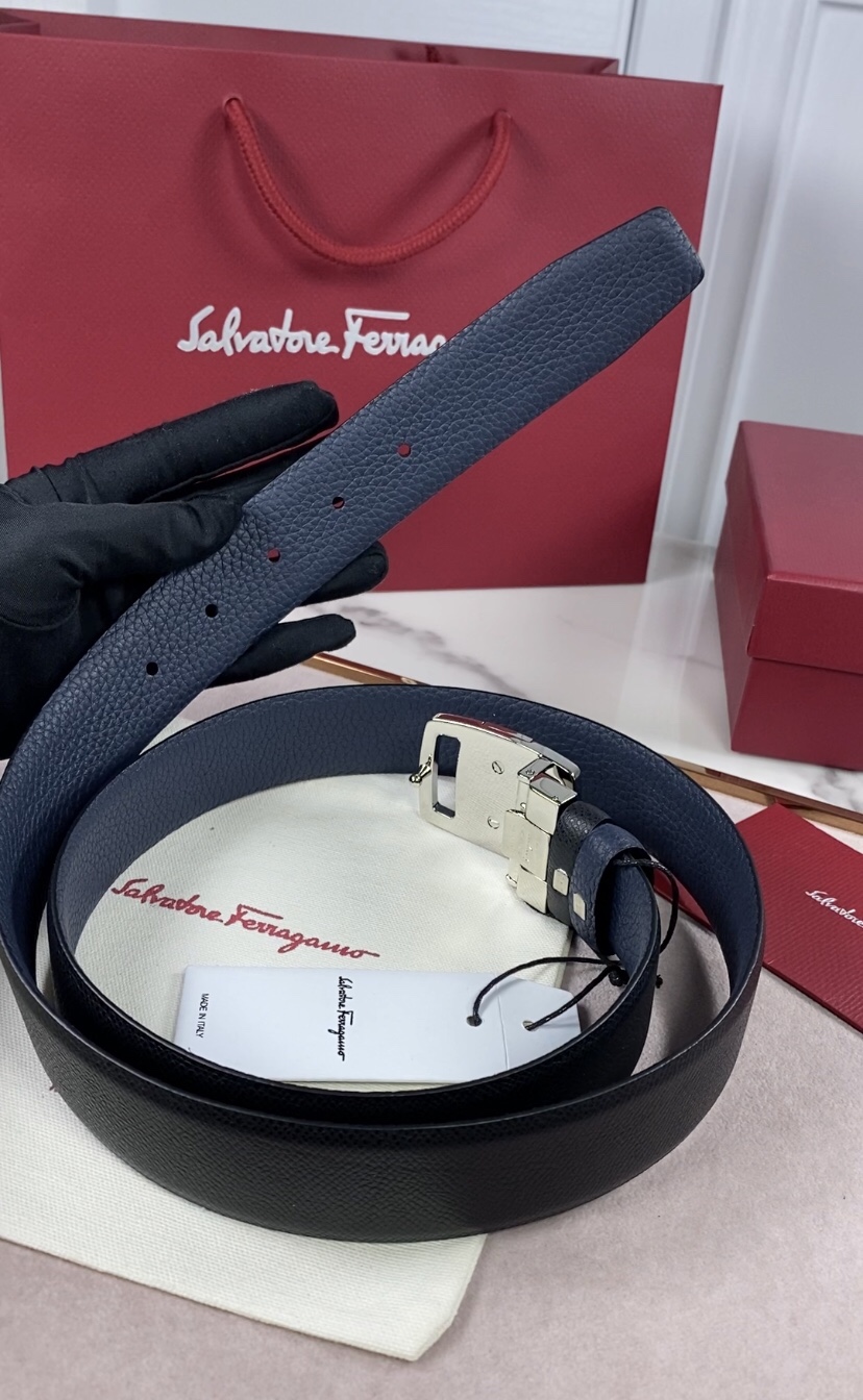 Ferragamo Haute Couture Luxury Atelier Designer Belt Tie Accessories Ref 6