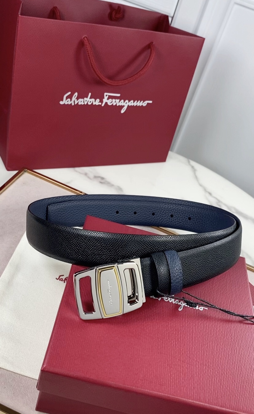 Ferragamo Haute Couture Luxury Atelier Designer Belt Tie Accessories Ref