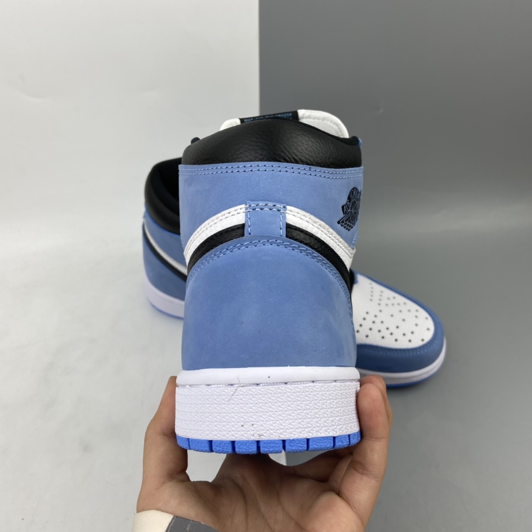 P380 Air Jordan 1 Retro High OG “University Blue” 大学白蓝 AJ1乔丹一代 经典高帮文化百搭休闲运动篮球鞋 555088-134