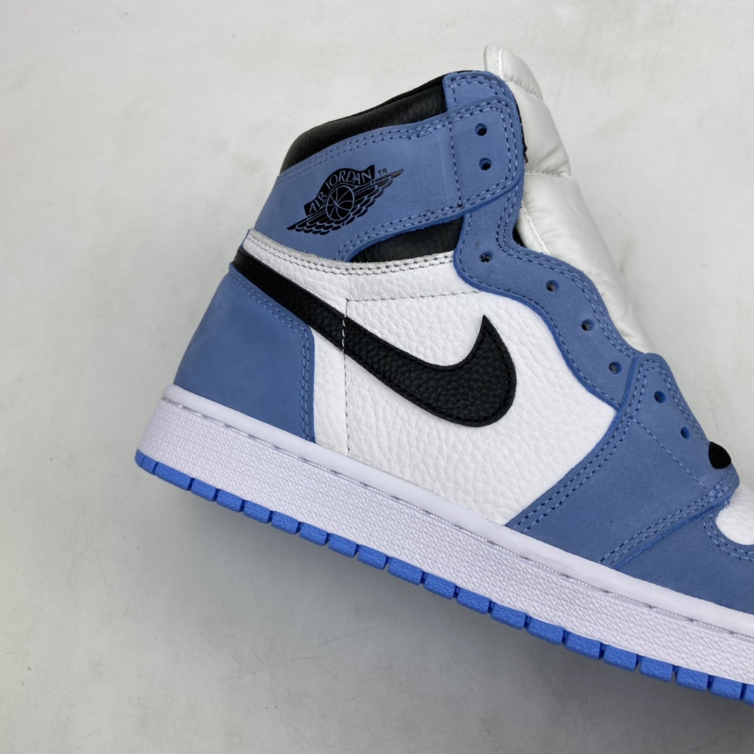 P380 Air Jordan 1 Retro High OG “University Blue” 大学白蓝 AJ1乔丹一代 经典高帮文化百搭休闲运动篮球鞋 555088-134