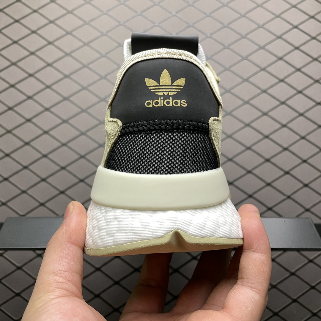 180 AD 阿迪 Nite Jogger Boost 夜行者爆米花大底复古跑鞋 FW4394