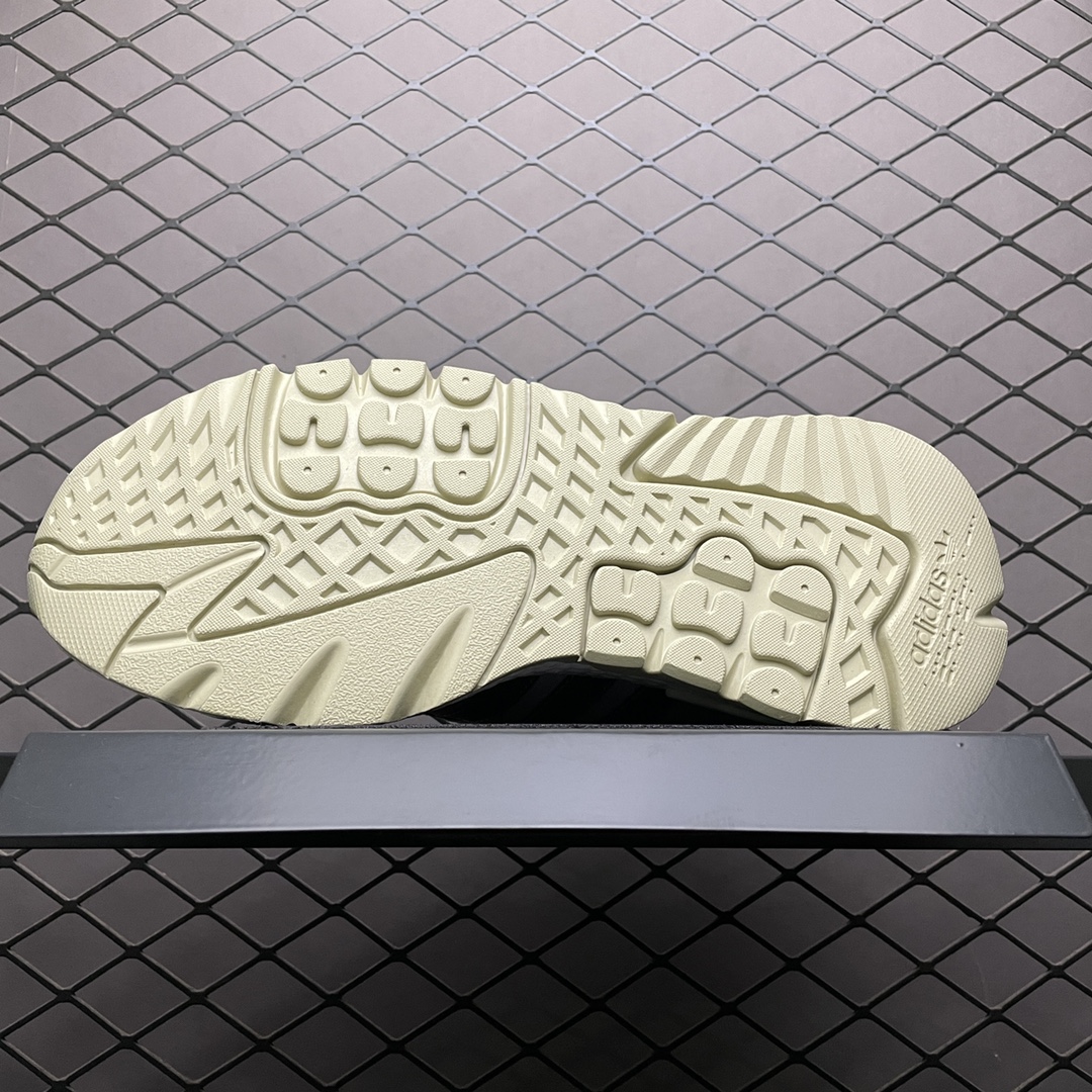 180 AD 阿迪 Nite Jogger Boost 夜行者爆米花大底复古跑鞋 FW4394