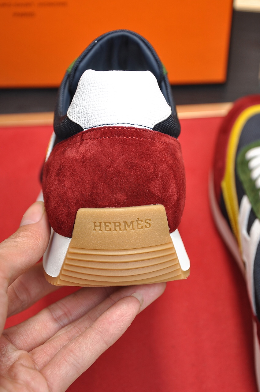 Hermès Men's and Women's Leather Sneakers - Premium Quality & Style 10 i1618512286 8656 8