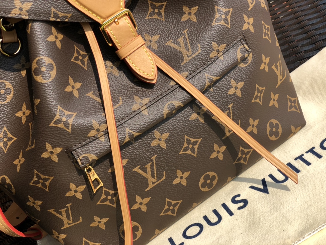 🌼 m45501尺寸27.5*33*14㎝ 正宗境外渠道好货供应！当红MONTSOURIS 小号双肩包现