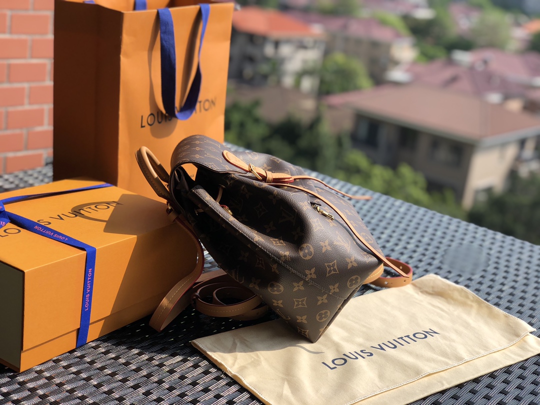 🌼 m45501尺寸27.5*33*14㎝ 正宗境外渠道好货供应！当红MONTSOURIS 小号双肩包现