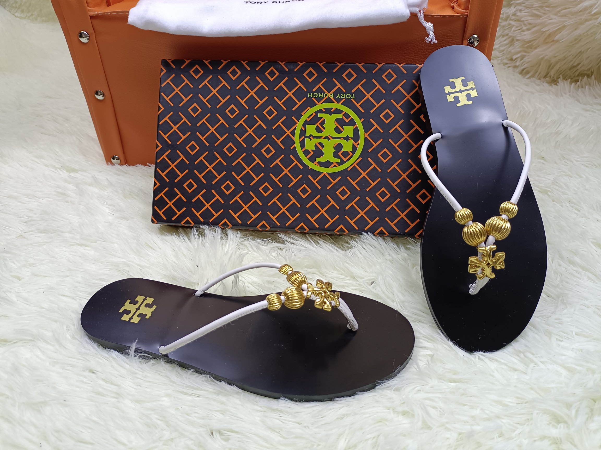 Toribosch’s Stylish Flat-Bed Sandals: Premium Cattle Skin, Various Colors, Customizable Sizes. - 图片 6