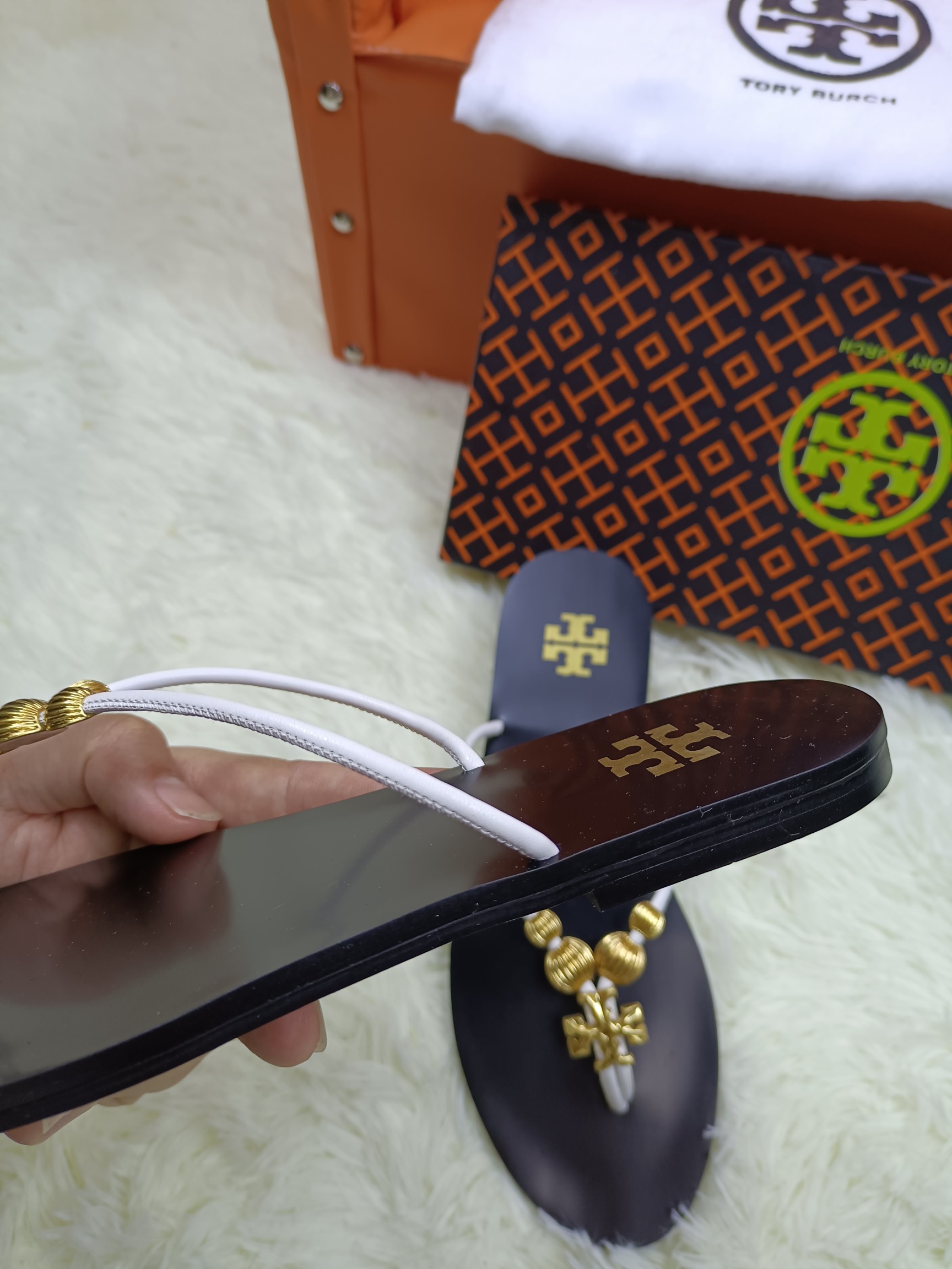 Toribosch’s Stylish Flat-Bed Sandals: Premium Cattle Skin, Various Colors, Customizable Sizes. - 图片 7