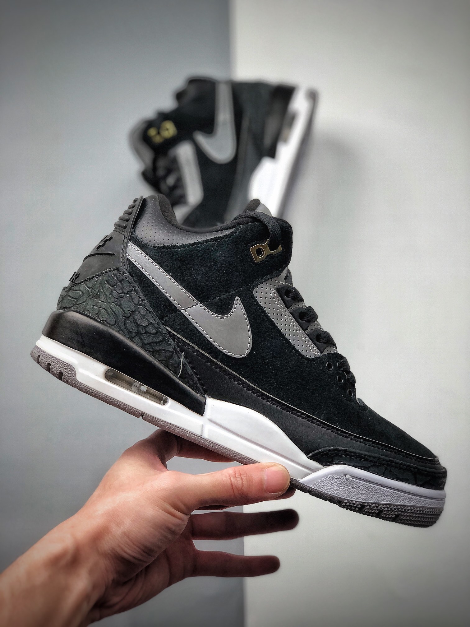 330 Nike Air Jordan 3 Tinker黑手稿 JTH联名CK4348-007