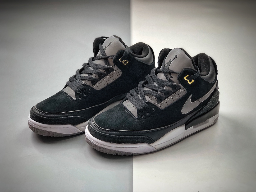 330 Nike Air Jordan 3 Tinker黑手稿 JTH联名CK4348-007