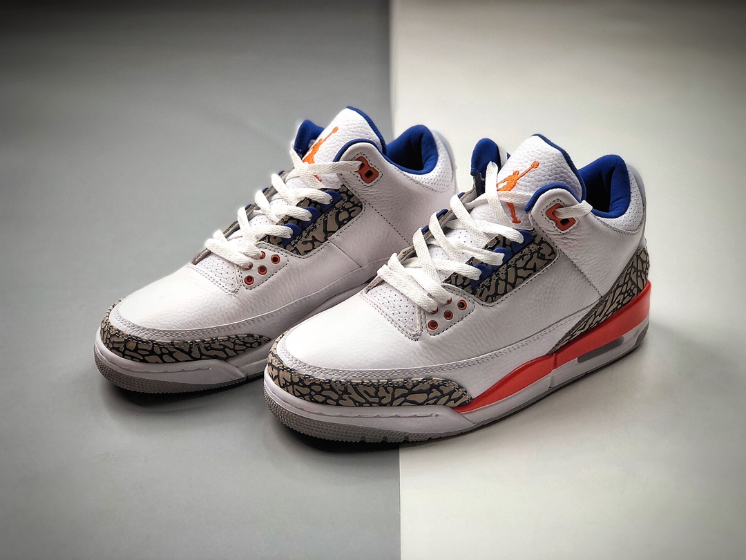 330  Air Jordan 3 Retro“Knicks”YAJ3 乔3尼克斯配色   136064-148