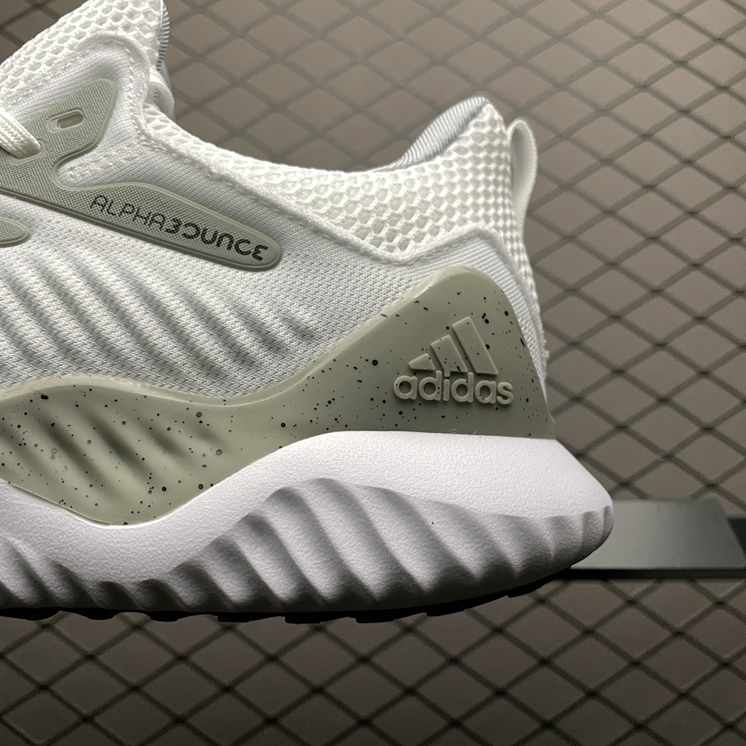 180 AD 阿迪 AlphaBounce Beyond m 阿尔法网面鸳鸯休闲跑步鞋 B89099