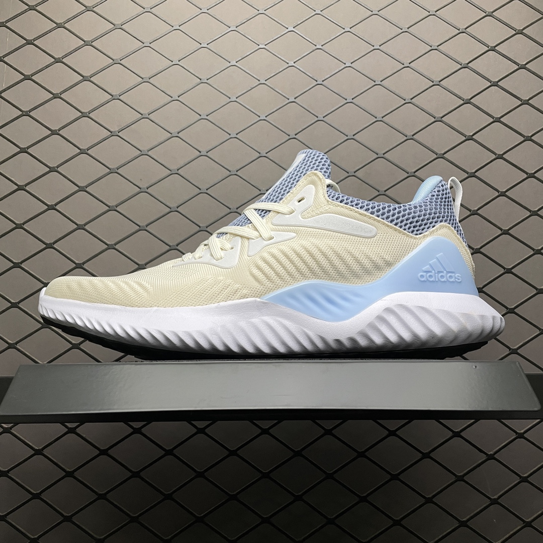 180 AD 阿迪 AlphaBounce Beyond m 阿尔法网面鸳鸯休闲跑步鞋 B89102