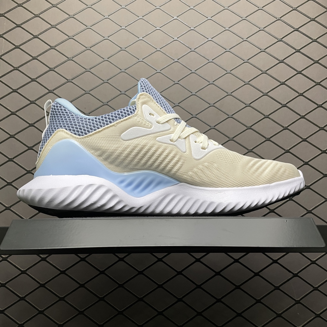 180 AD 阿迪 AlphaBounce Beyond m 阿尔法网面鸳鸯休闲跑步鞋 B89102