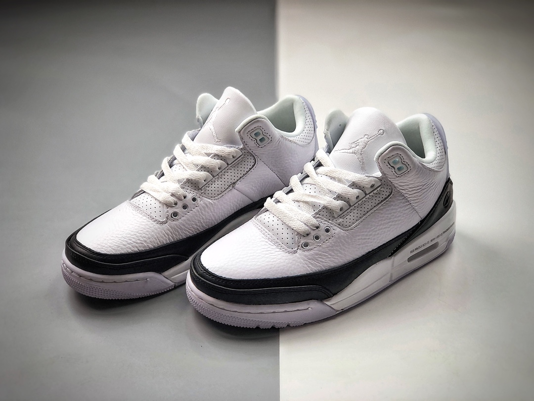 330  Fragment Design x Air Jordan 3 藤原浩 闪电联名 AJ3 乔丹3代 aj3  DA3595-100