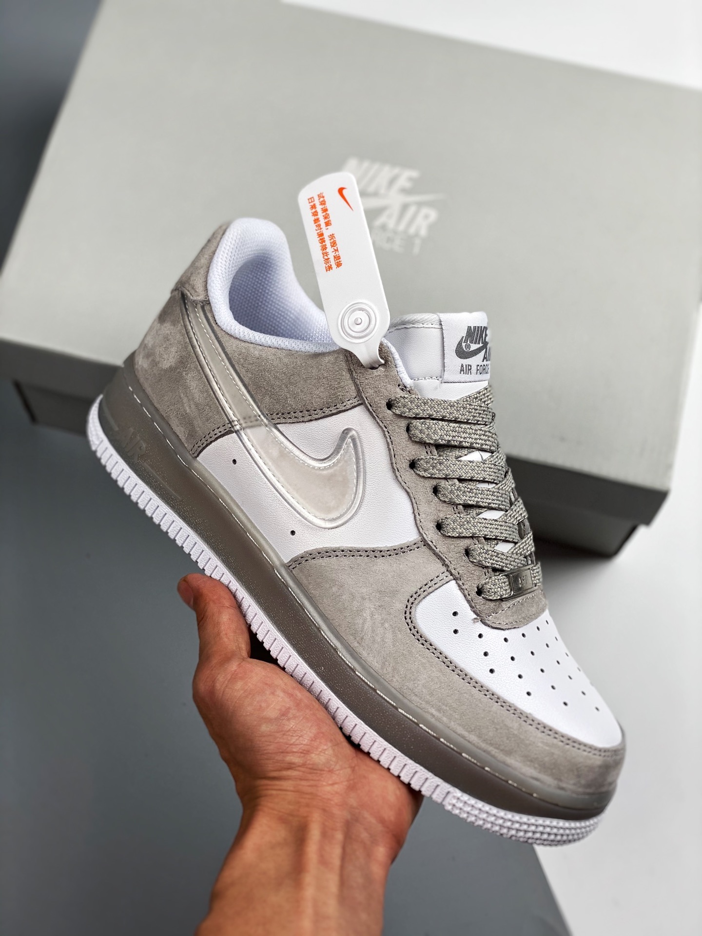 Air Force 1 '07 SU19, horma original, cartón original, estilo auténtico de Air Force, enfocado en el canal de comercio …