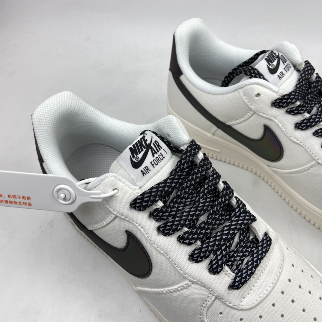 P180 Nk Air Force 1’07 空军一号帆布3M反光镭射低帮休闲板鞋 315122-104