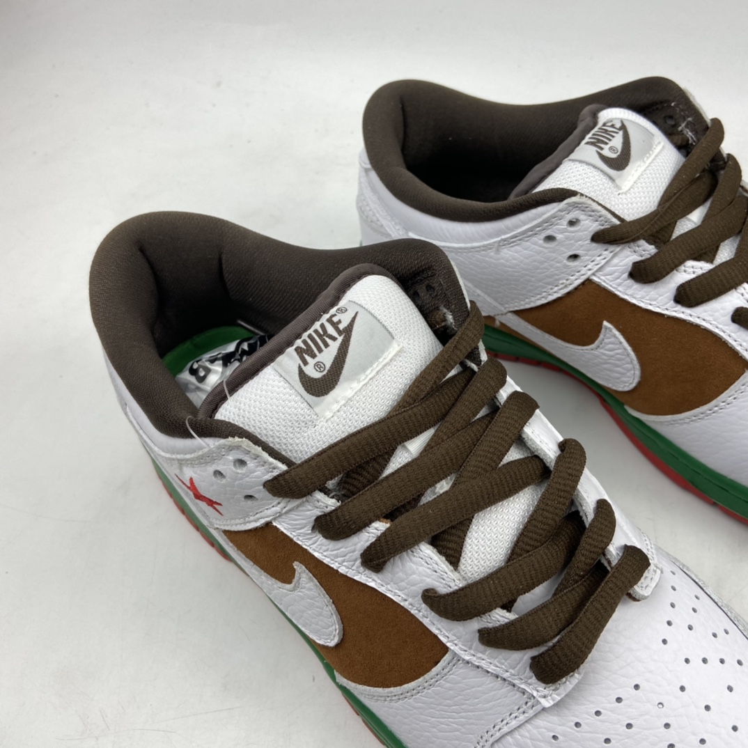 P300 Nike SB Dunk Low Pro”Cali” 白绿棕喜力2004加州限定 扣篮系列低帮休闲运动滑板板鞋 04292-211