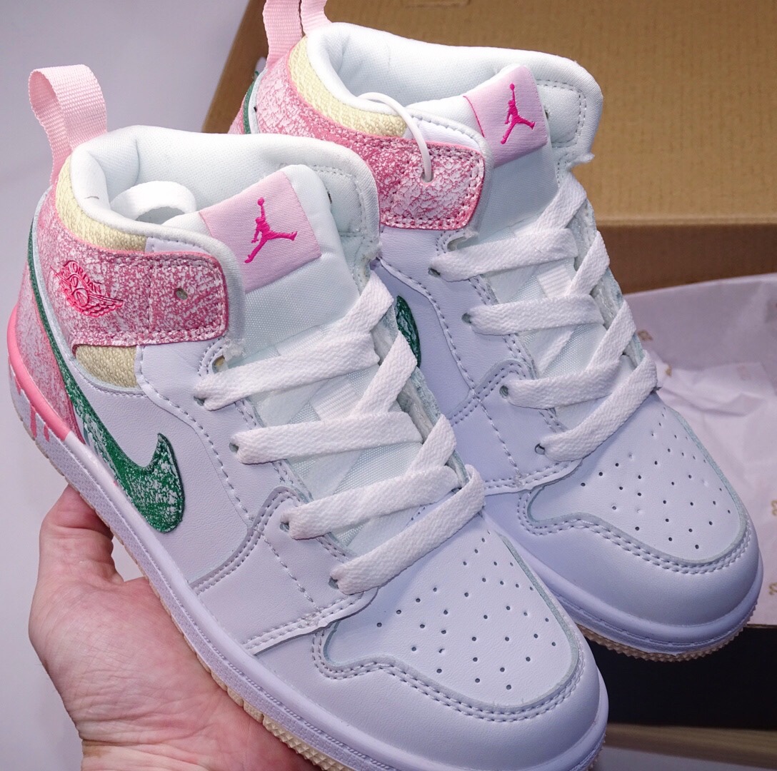 NK Jordanchild Childrens: Air Jordan 1 High Black Toe AJ1 Baby Head Pelt - 图片 2