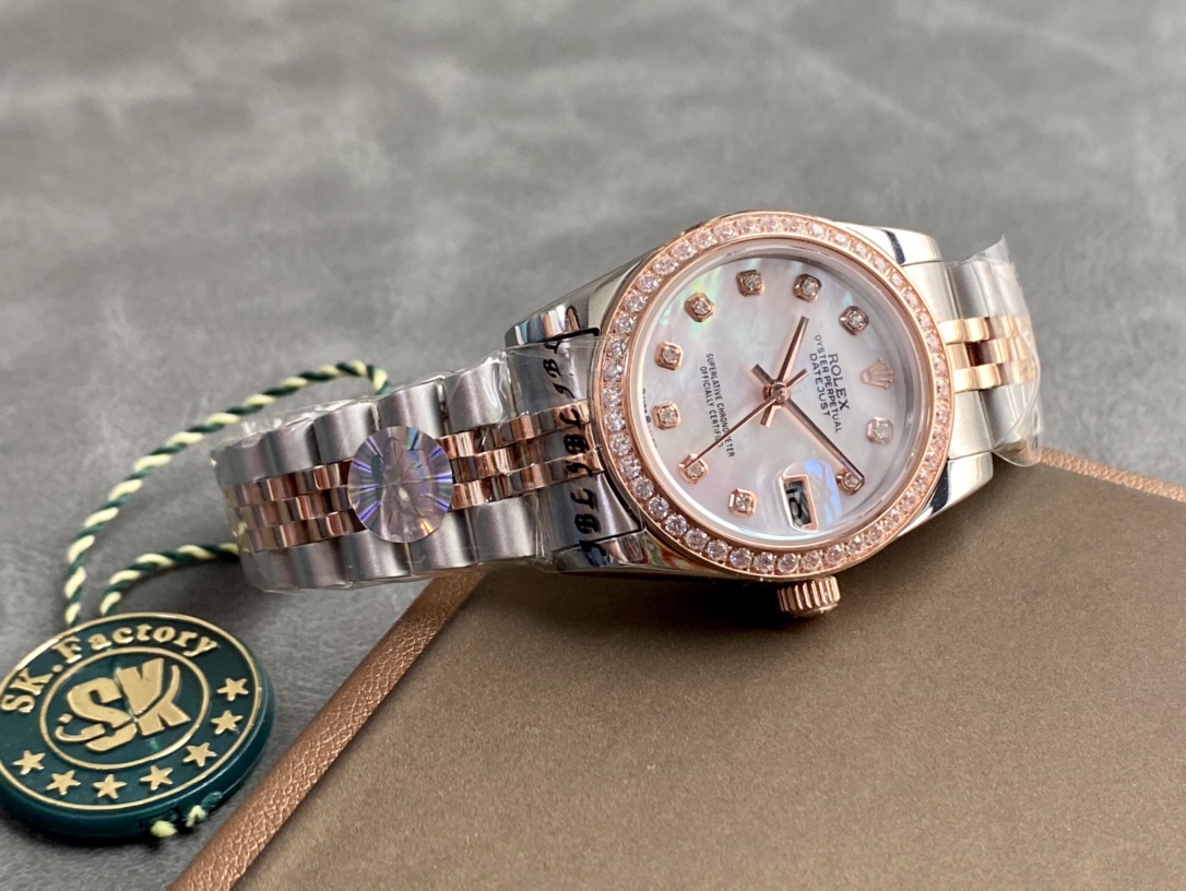 SK Factory 女款 劳力士Rolex 日志型 31mm 自動巻き腕時計