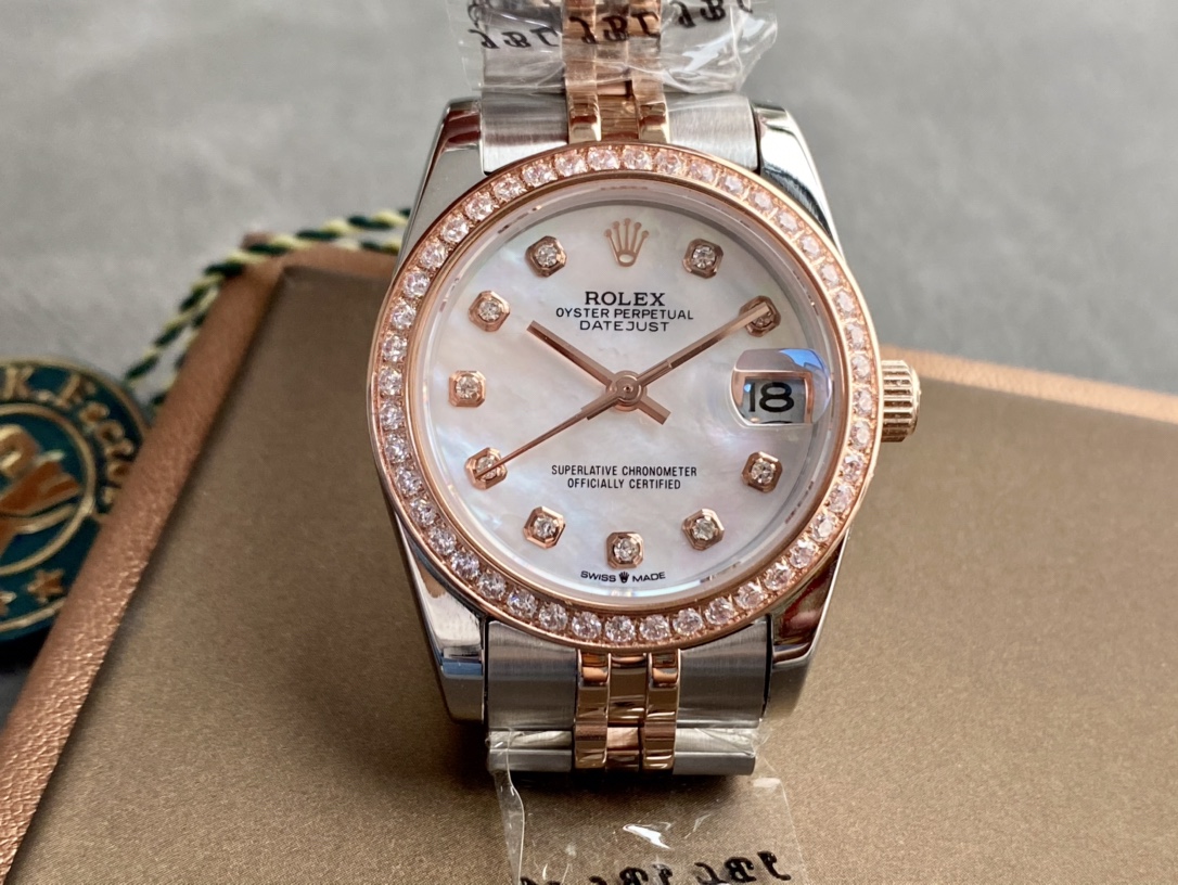 SK Factory 女款 劳力士Rolex 日志型 31mm 自動巻き腕時計