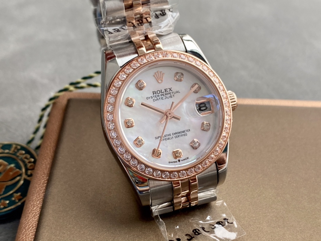 SK Factory 女款 劳力士Rolex 日志型 31mm 自動巻き腕時計