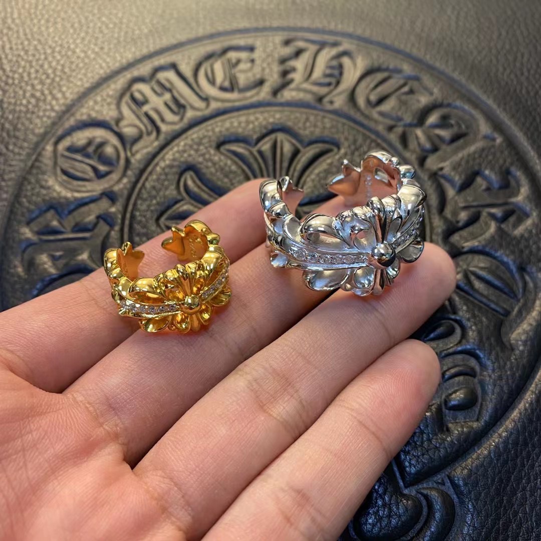 Gold-plated custom with diamond setting