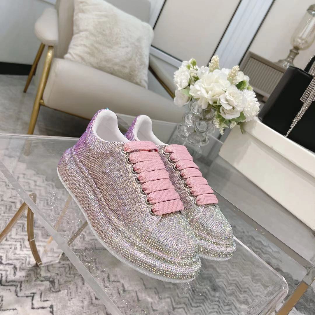 Alexander McQueen Crystal-Embellished Gradient Sneakers - Luxurious Style 4 a1618679696907 1027
