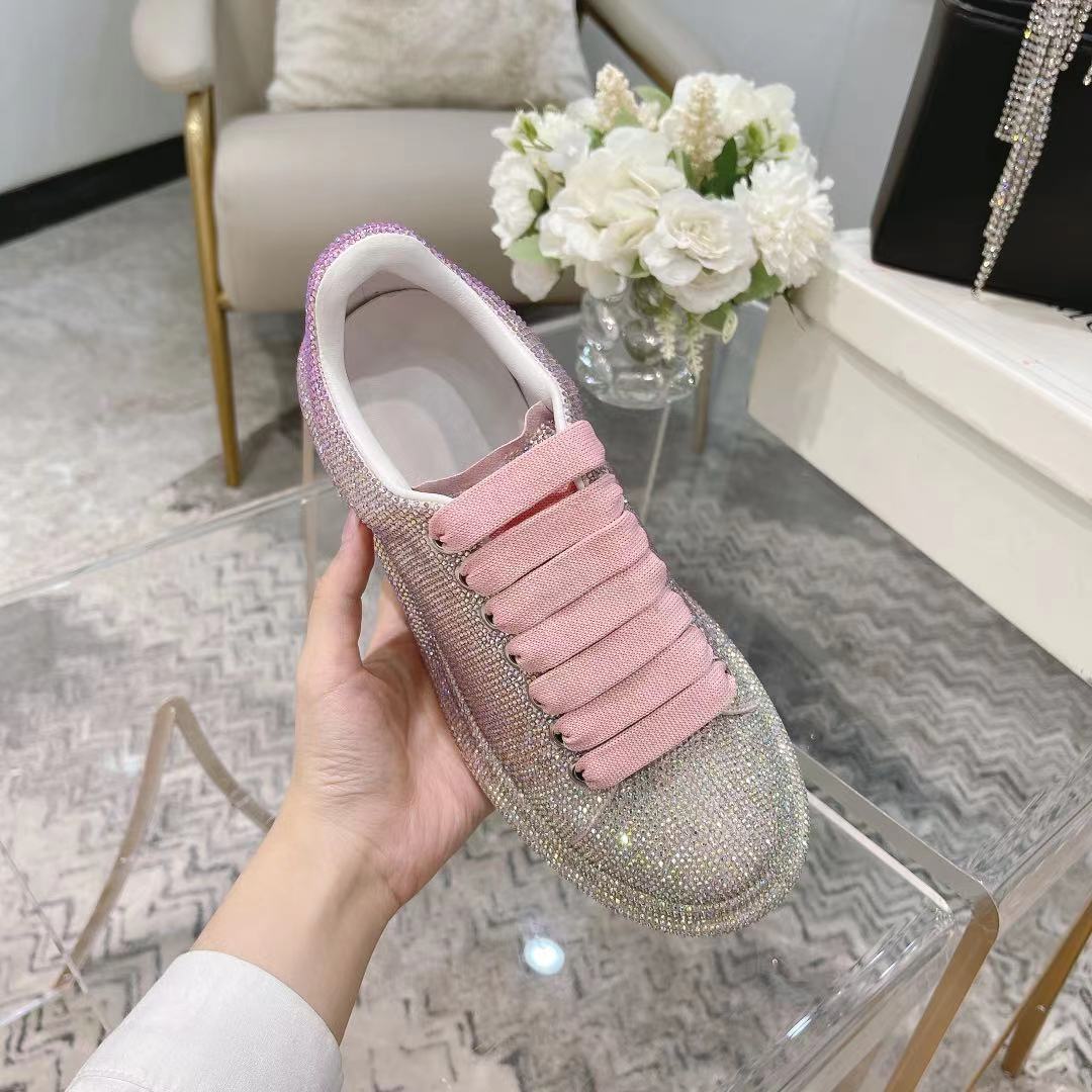 Alexander McQueen Crystal-Embellished Gradient Sneakers - Luxurious Style 7 a1618679701612 3487