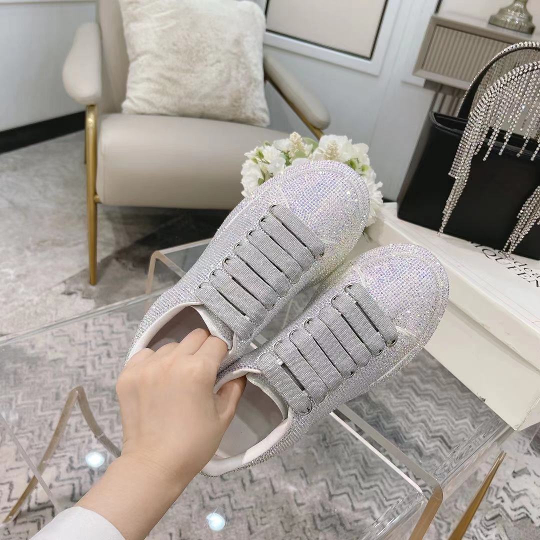 Alexander McQueen Crystal Embellished Velvet Sneakers - Limited Edition 4 a1618679721295 2584